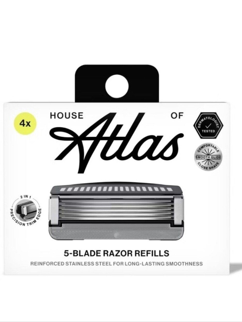 🚨5/$25 House of Atlas Blade Refills 5 Blade - 4ct